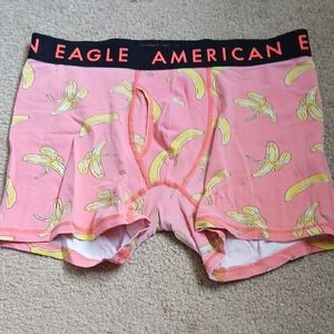 American Eagle Outfitters Pink and Yellow Boxer Briefs